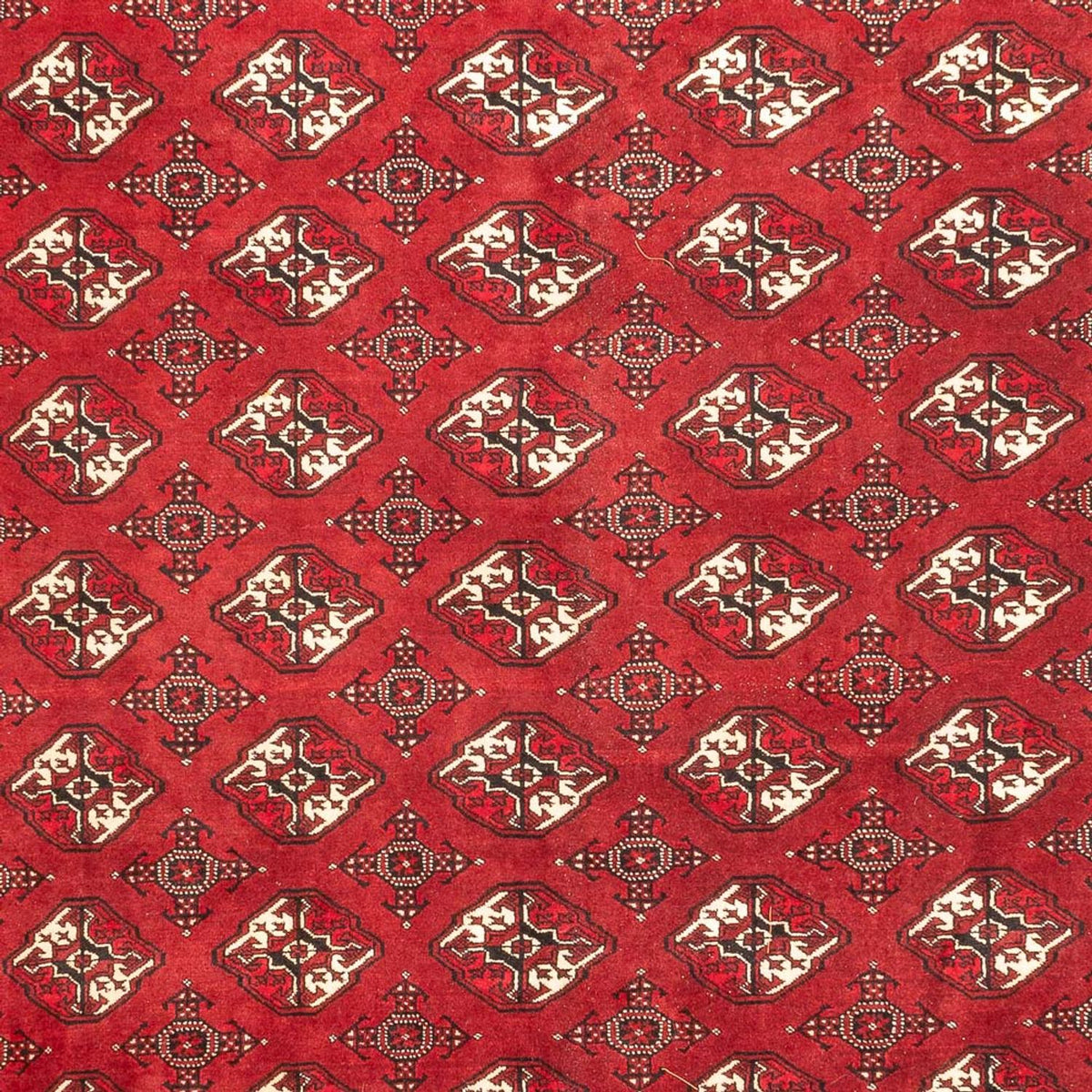 Tapis Turkaman - 391 x 270 cm - rouge