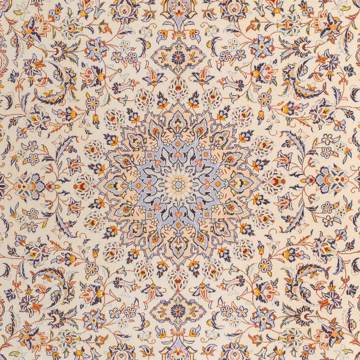 Tapis persan - Keshan carré  - 415 x 395 cm - sable