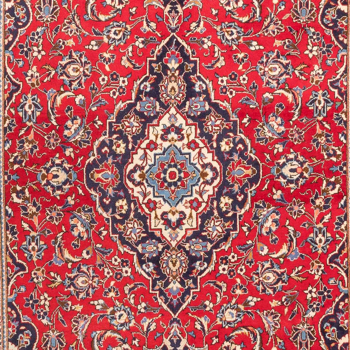 Tapis persan - Keshan - 292 x 200 cm - rouge