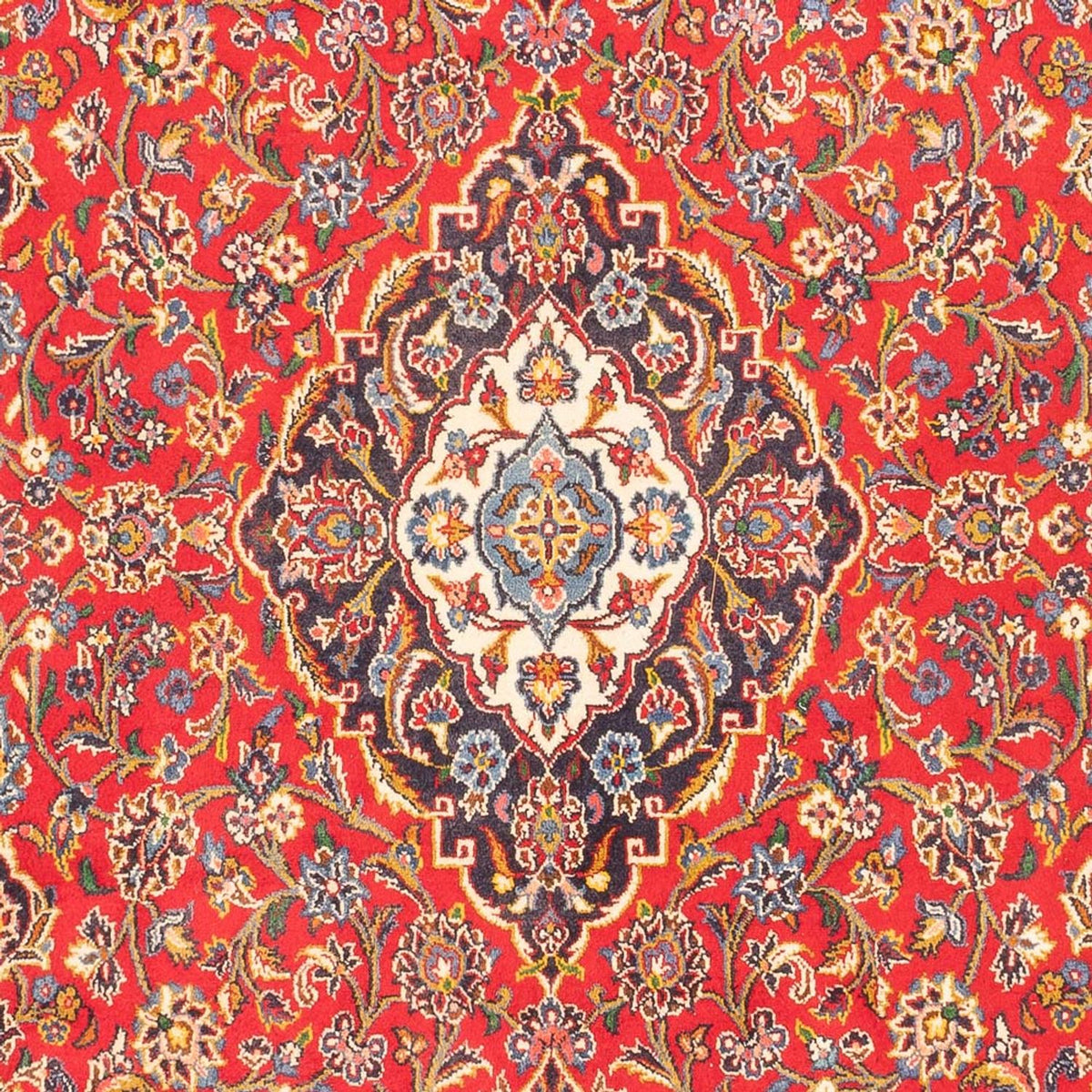 Tapis persan - Keshan - 300 x 200 cm - rouge