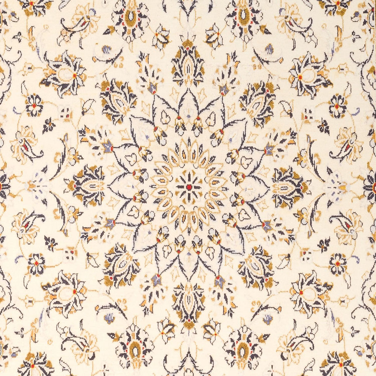 Tapis persan - Keshan - 290 x 197 cm - crème