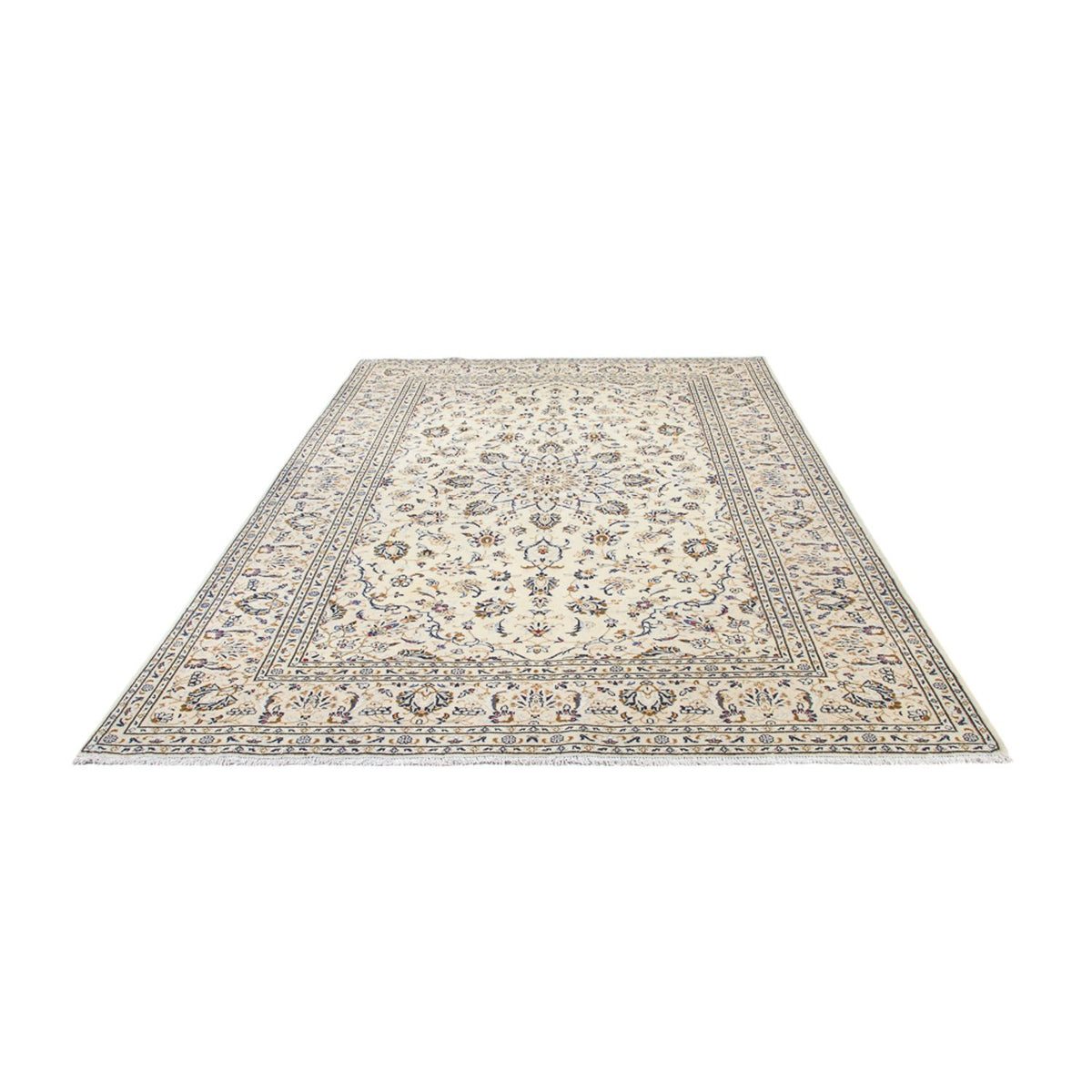 Tapis persan - Keshan - 290 x 197 cm - crème