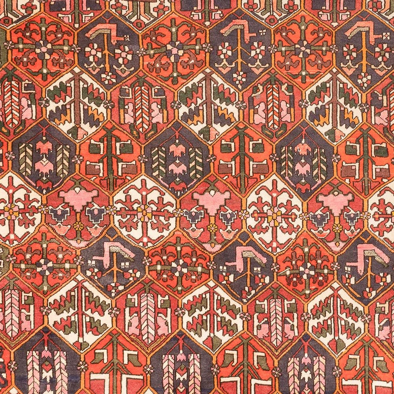 Tapis persan - Nomadic - 310 x 210 cm - terracotta