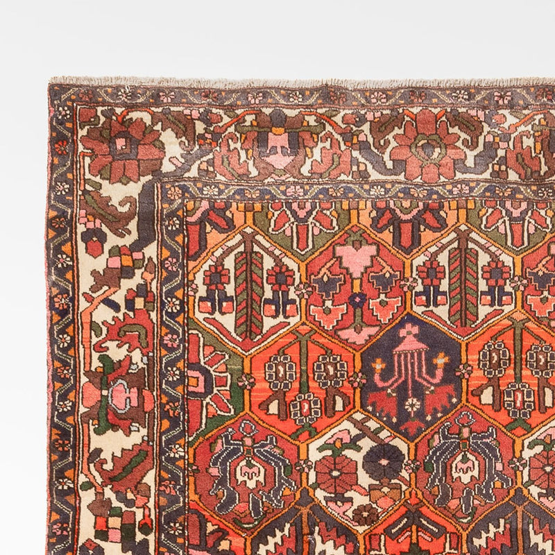 Tapis persan - Nomadic - 310 x 210 cm - terracotta