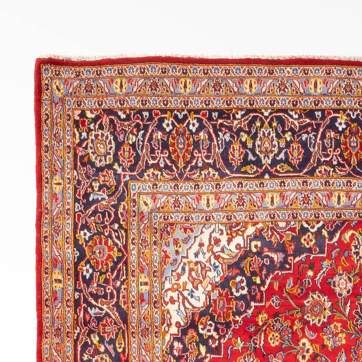 Tapis persan - Keshan - 315 x 205 cm - rouge