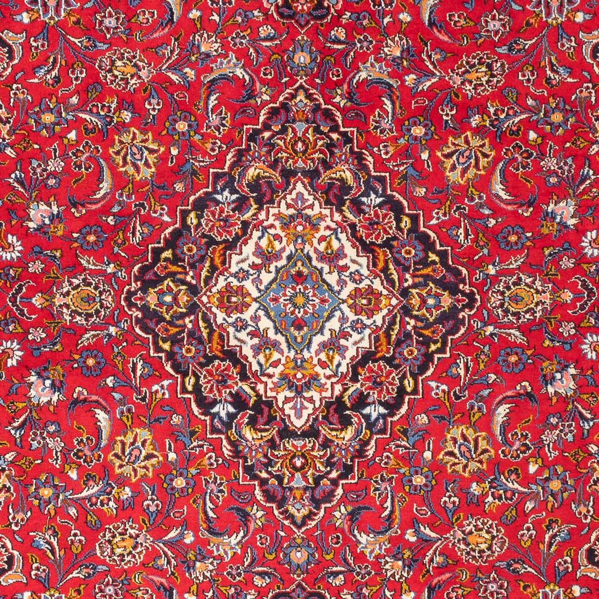 Tapis persan - Keshan - 300 x 218 cm - rouge