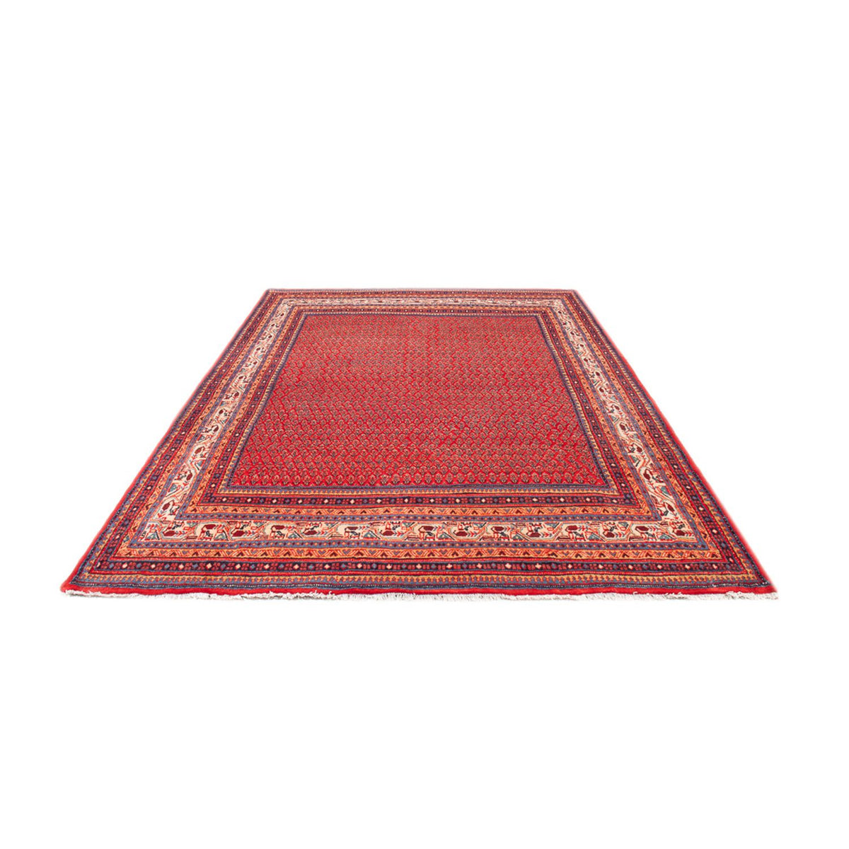 Tapis persan - Mir - 320 x 225 cm - rouge clair