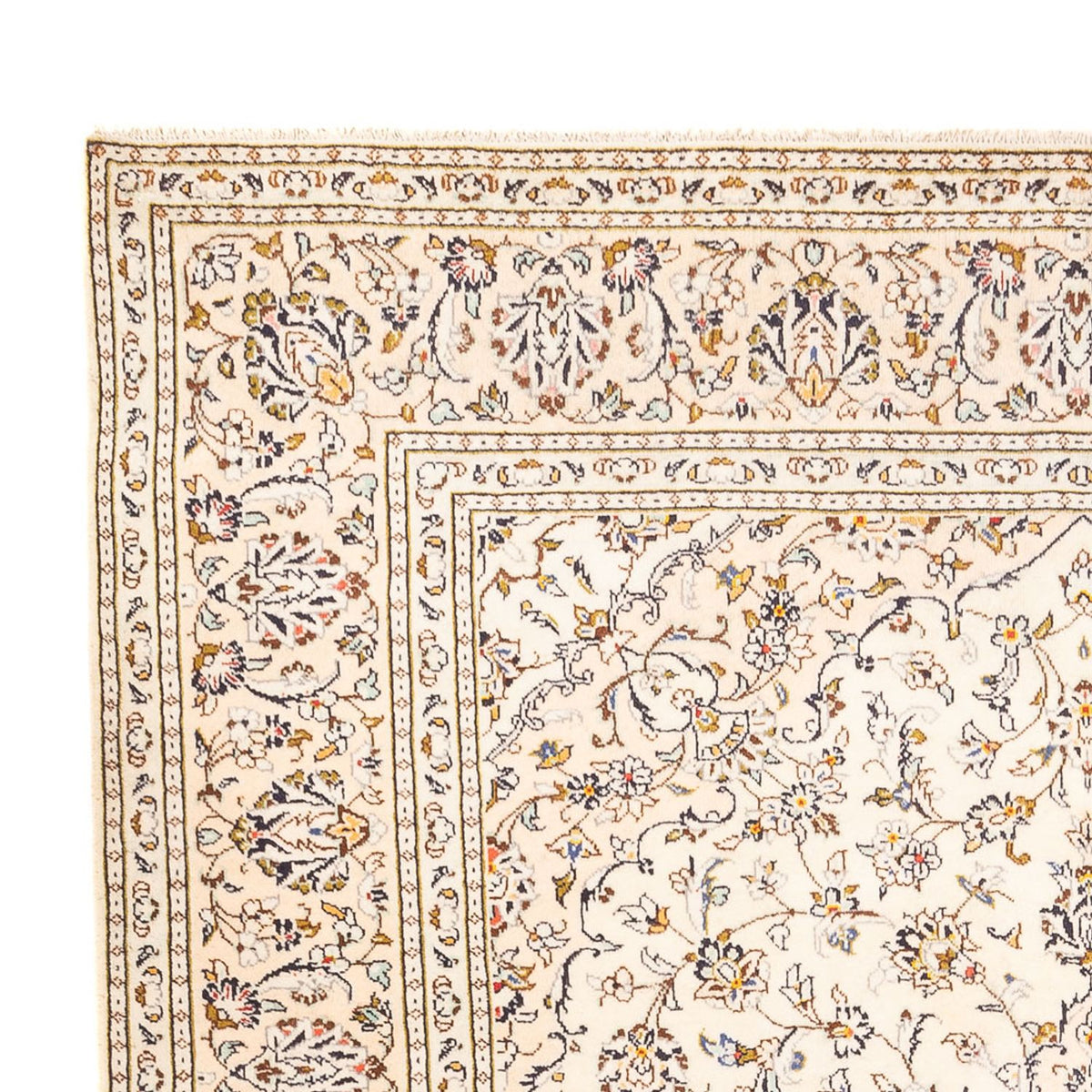 Tapis persan - Keshan - 290 x 195 cm - beige
