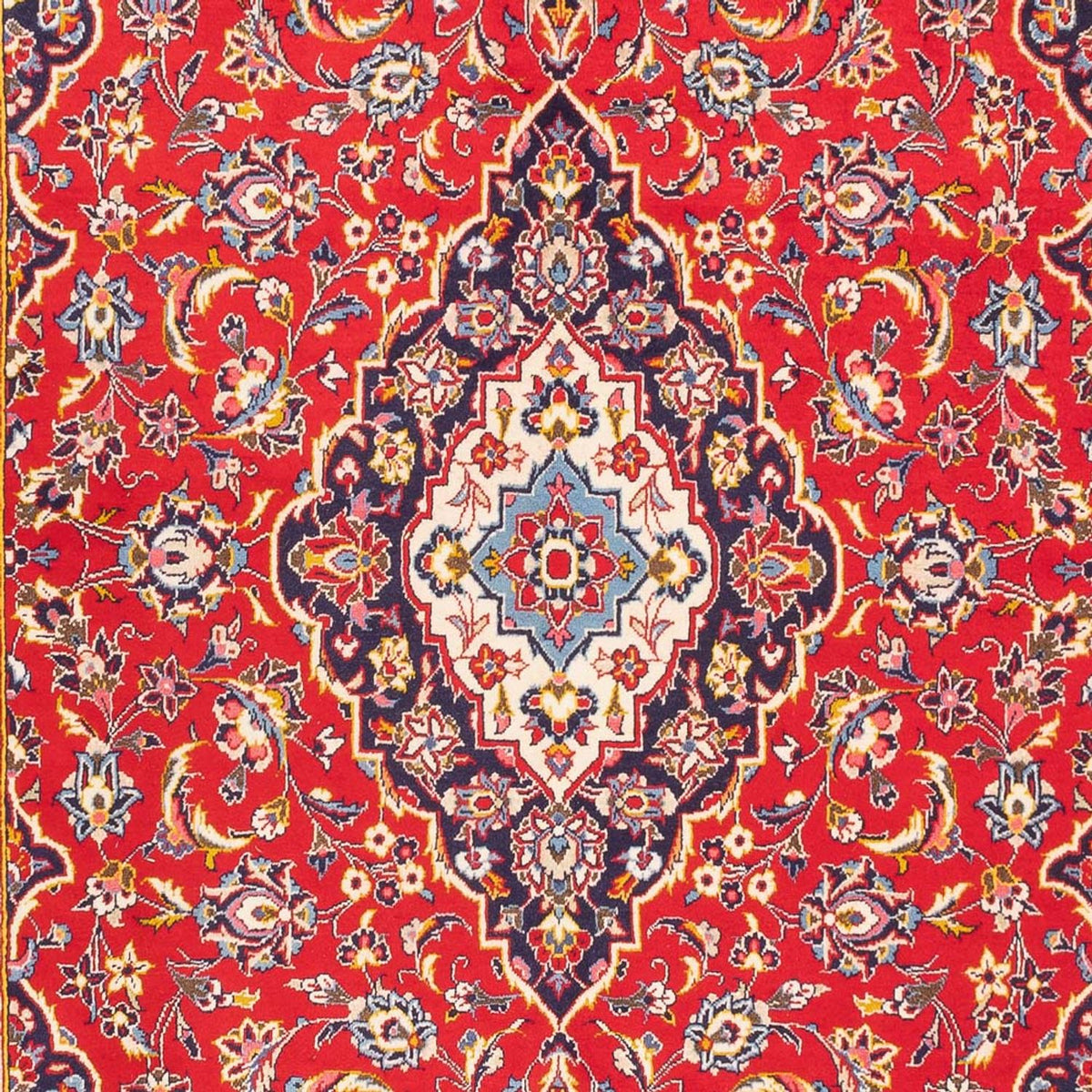 Tapis persan - Keshan - 307 x 210 cm - rouge