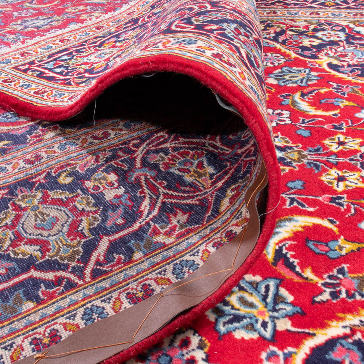 Tapis persan - Keshan - 307 x 210 cm - rouge