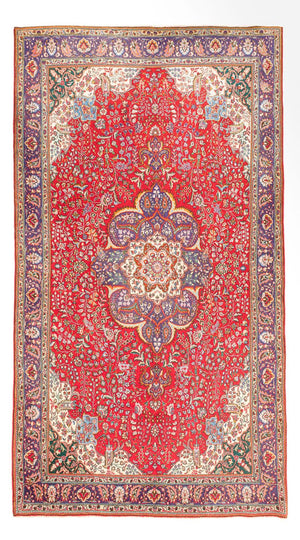 Tapis persan - Classique - 308 x 217 cm - rouge