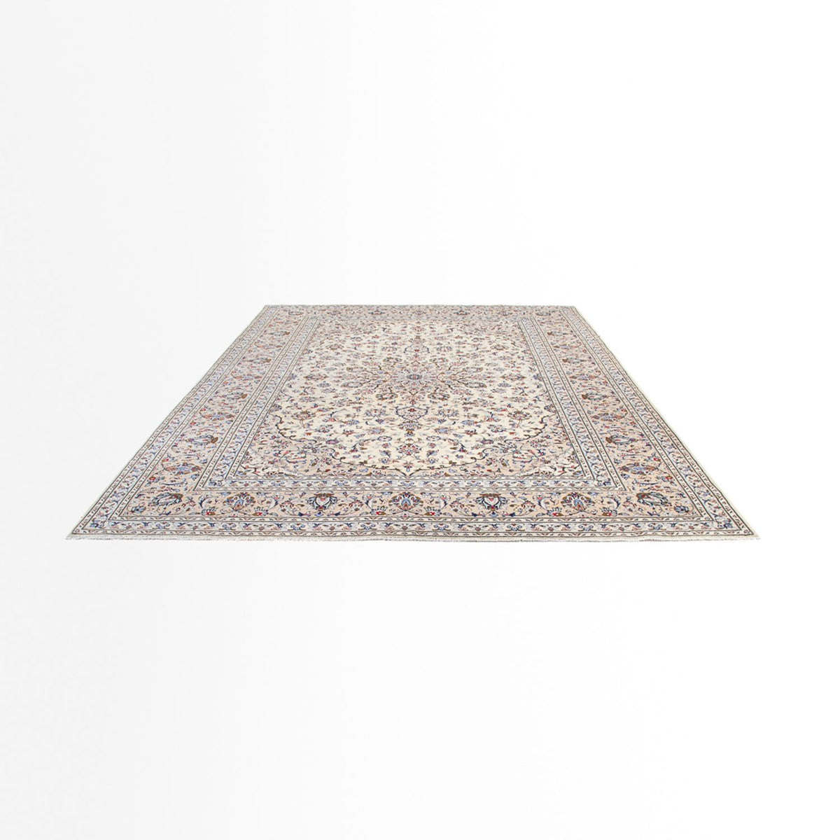 Tapis persan - Keshan - 355 x 245 cm - beige
