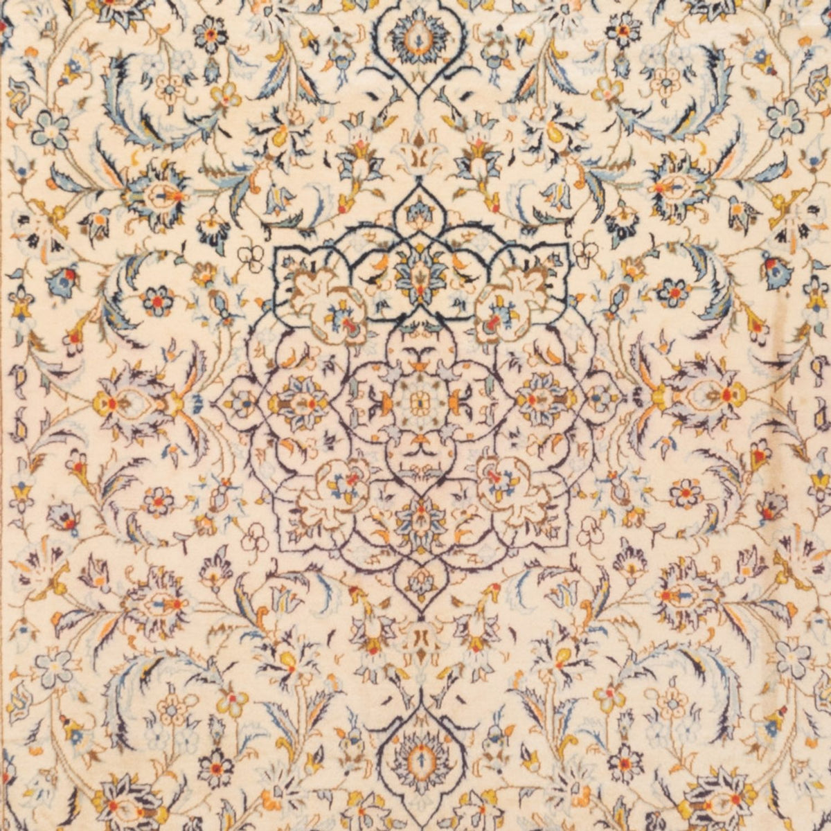 Tapis persan - Keshan - 345 x 220 cm - beige