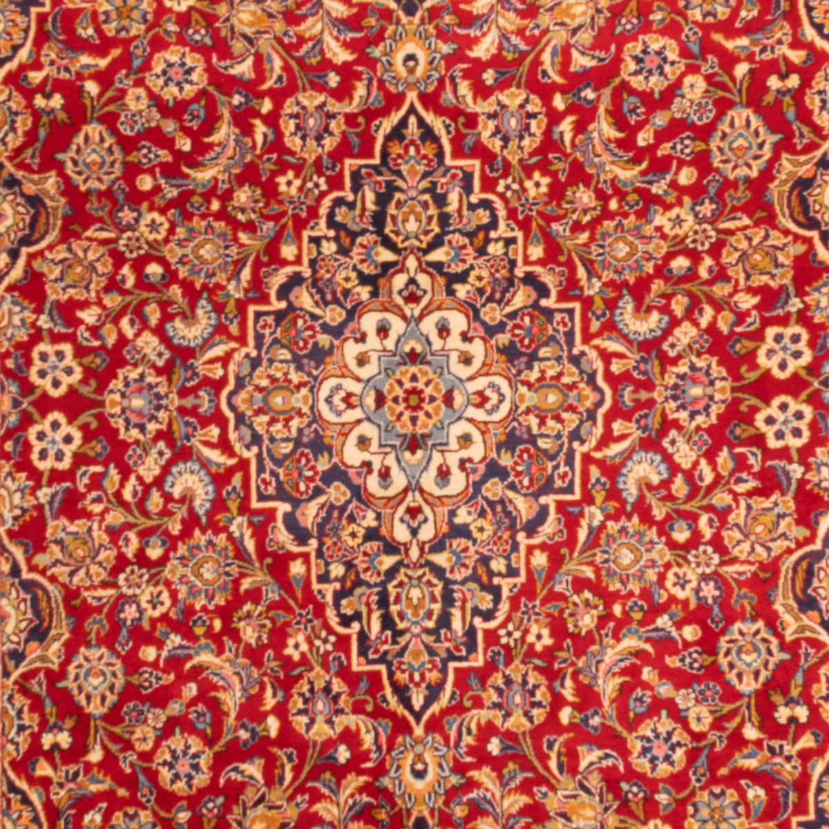 Tapis persan - Keshan - 368 x 246 cm - rouge