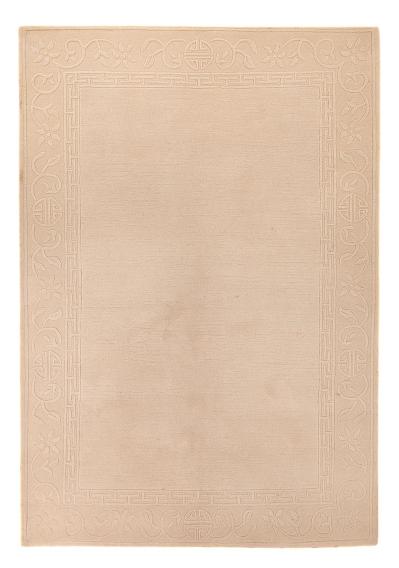 Tapis en laine - 201 x 144 cm - beige