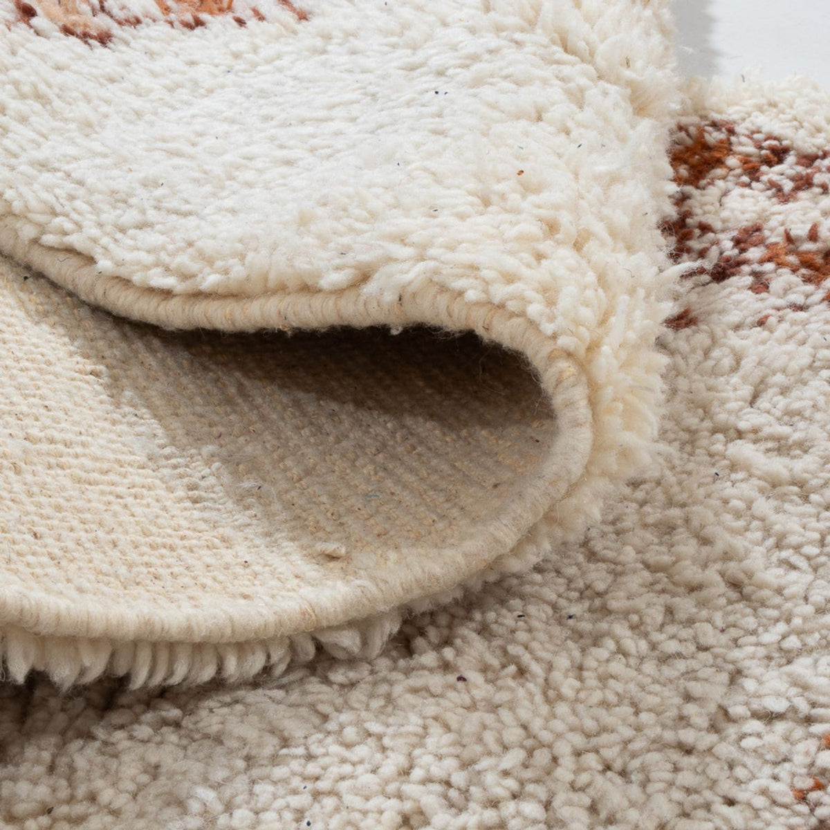 Tapis berbère - 143 x 75 cm - beige