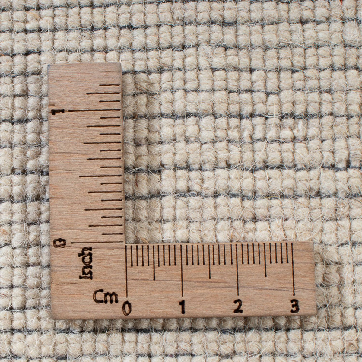 Tapis Gabbeh - Loribaft Indus carré  - 200 x 200 cm - beige