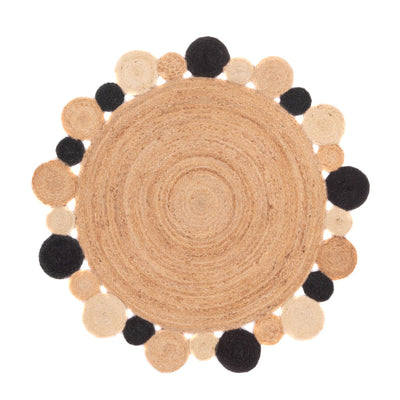 Tapis en jute Tapis Boldo - Tapis en laine
