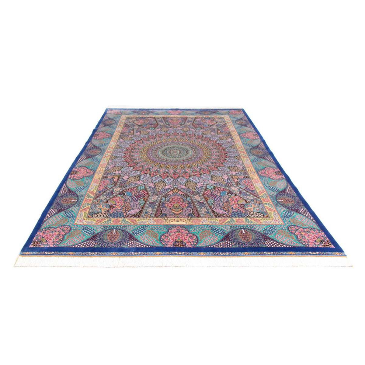 Tapis persan - Ghom - 300 x 200 cm - multicolore