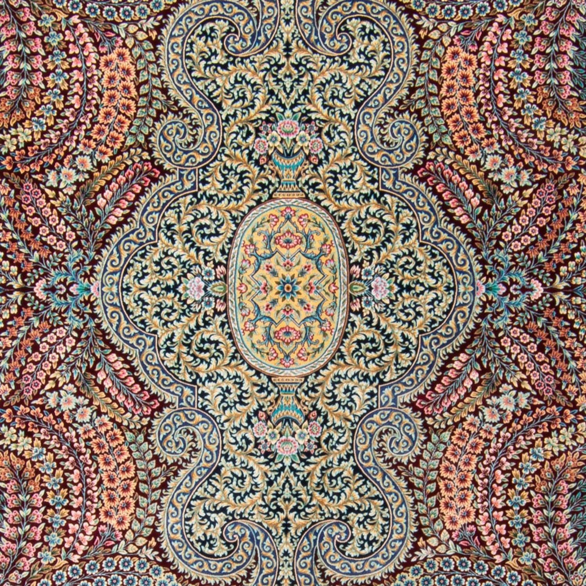 Tapis persan - Ghom - 300 x 200 cm - multicolore