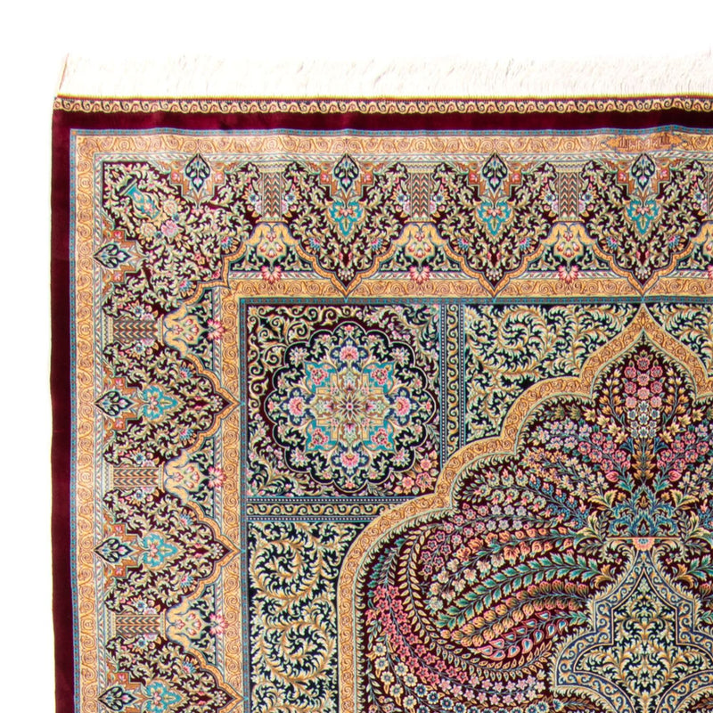 Tapis persan - Ghom - 300 x 200 cm - multicolore