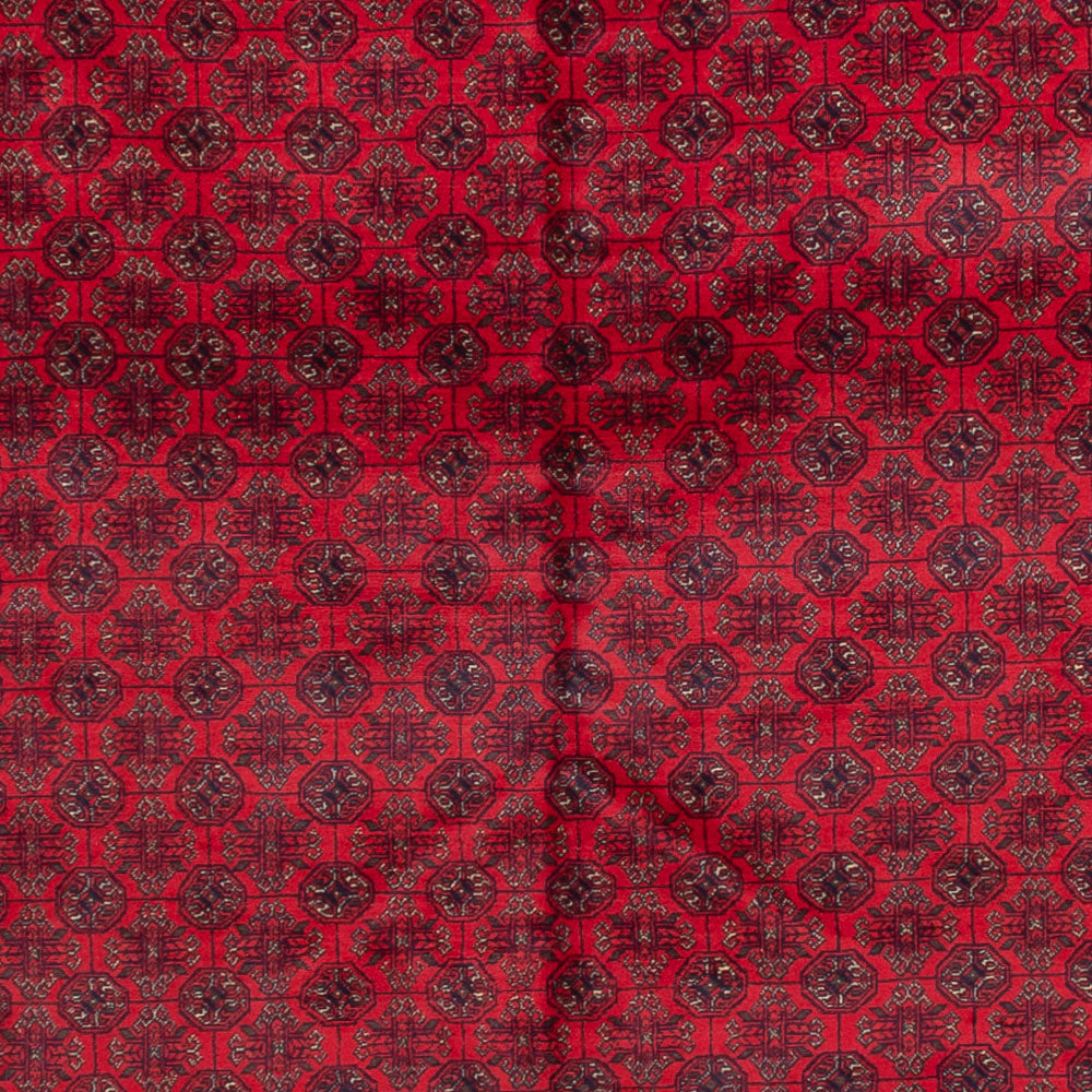 Tapis afghan - Boukhara - 336 x 248 cm - rouge
