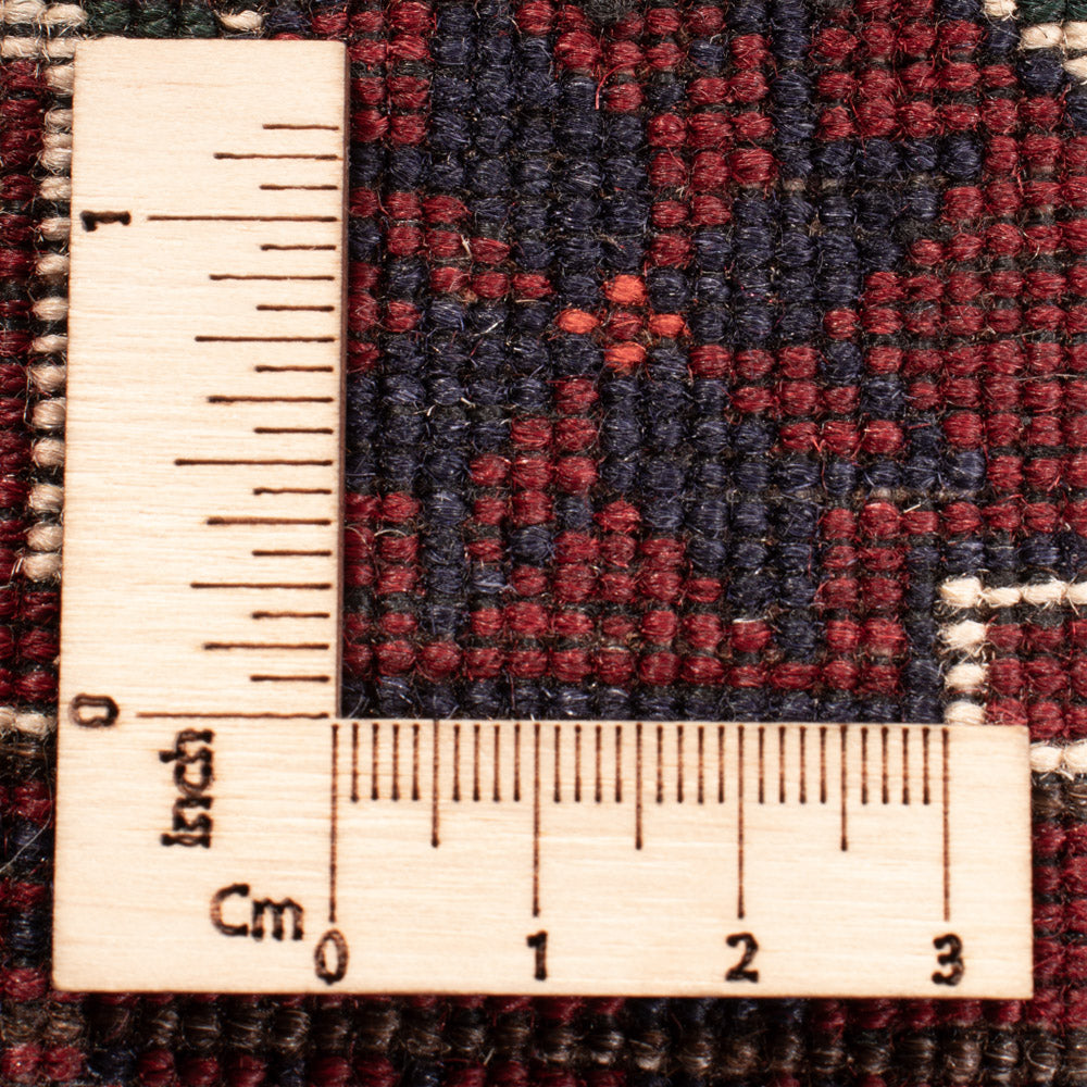 Tapis afghan - Boukhara - 288 x 197 cm - rouge