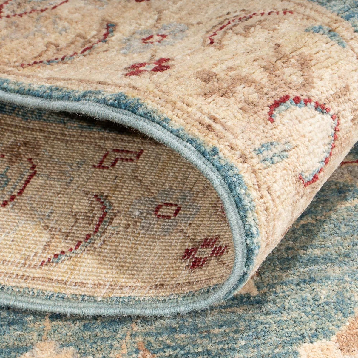 Tapis de couloir Tapis Ziegler - 194 x 78 cm - turquoise
