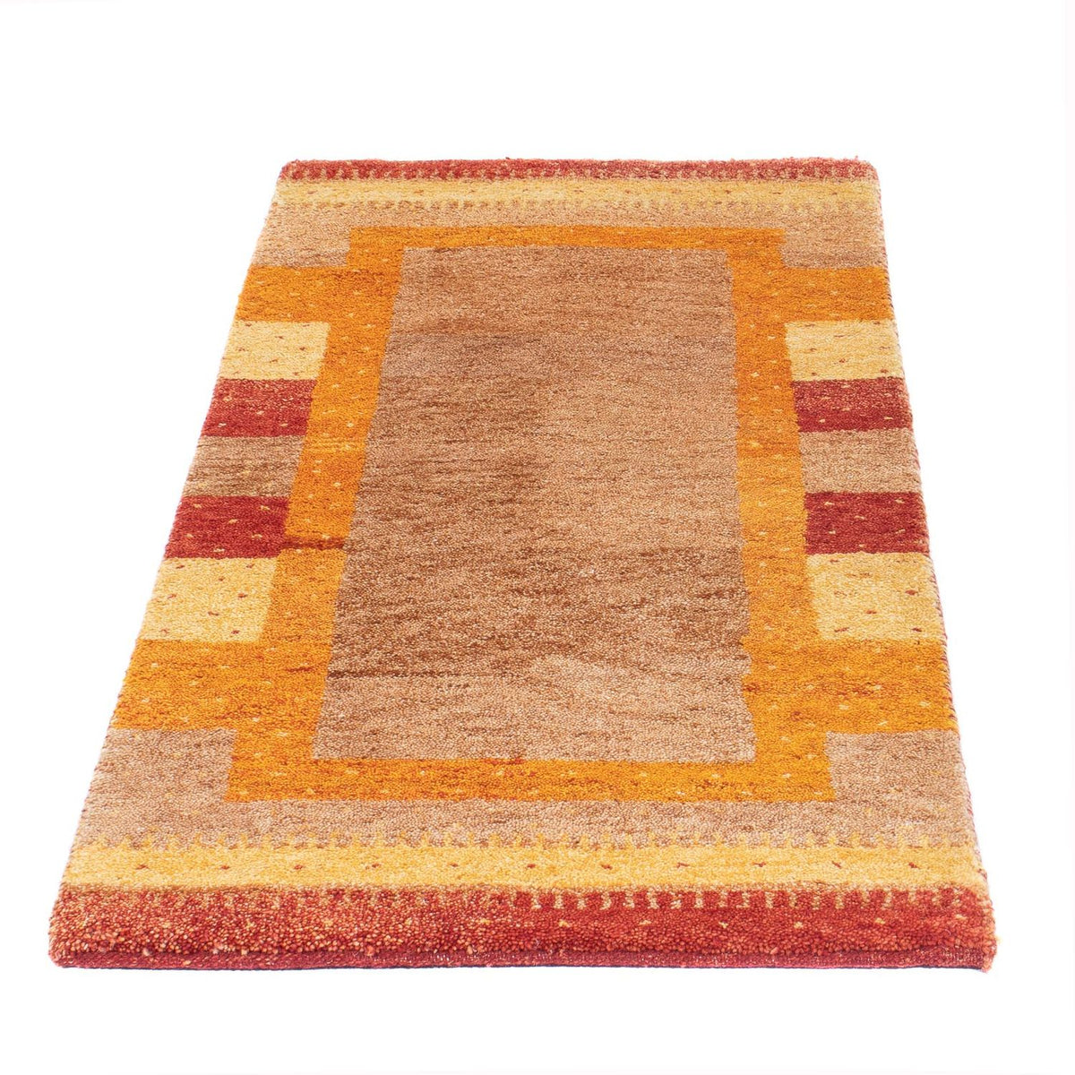 Tapis Gabbeh - Indus - 120 x 60 cm - multicolore