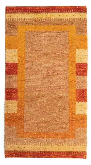 Tapis Gabbeh - Indus - 120 x 60 cm - multicolore