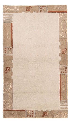 Tapis Népalais - 150 x 80 cm - beige