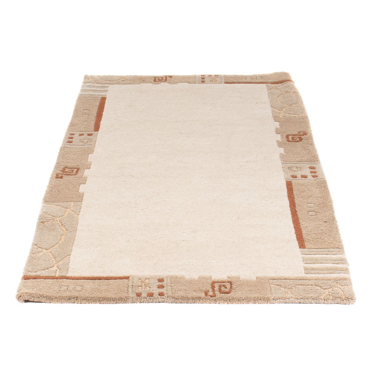 Tapis Népalais - 150 x 80 cm - beige