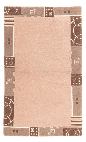 Tapis Népalais - 148 x 83 cm - marron clair
