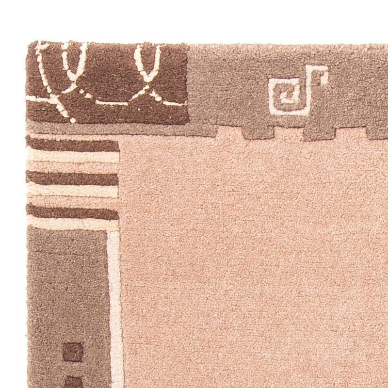 Tapis Népalais - 148 x 83 cm - marron clair