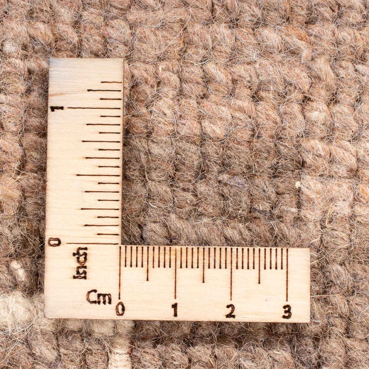 Tapis Népalais - 148 x 83 cm - marron clair