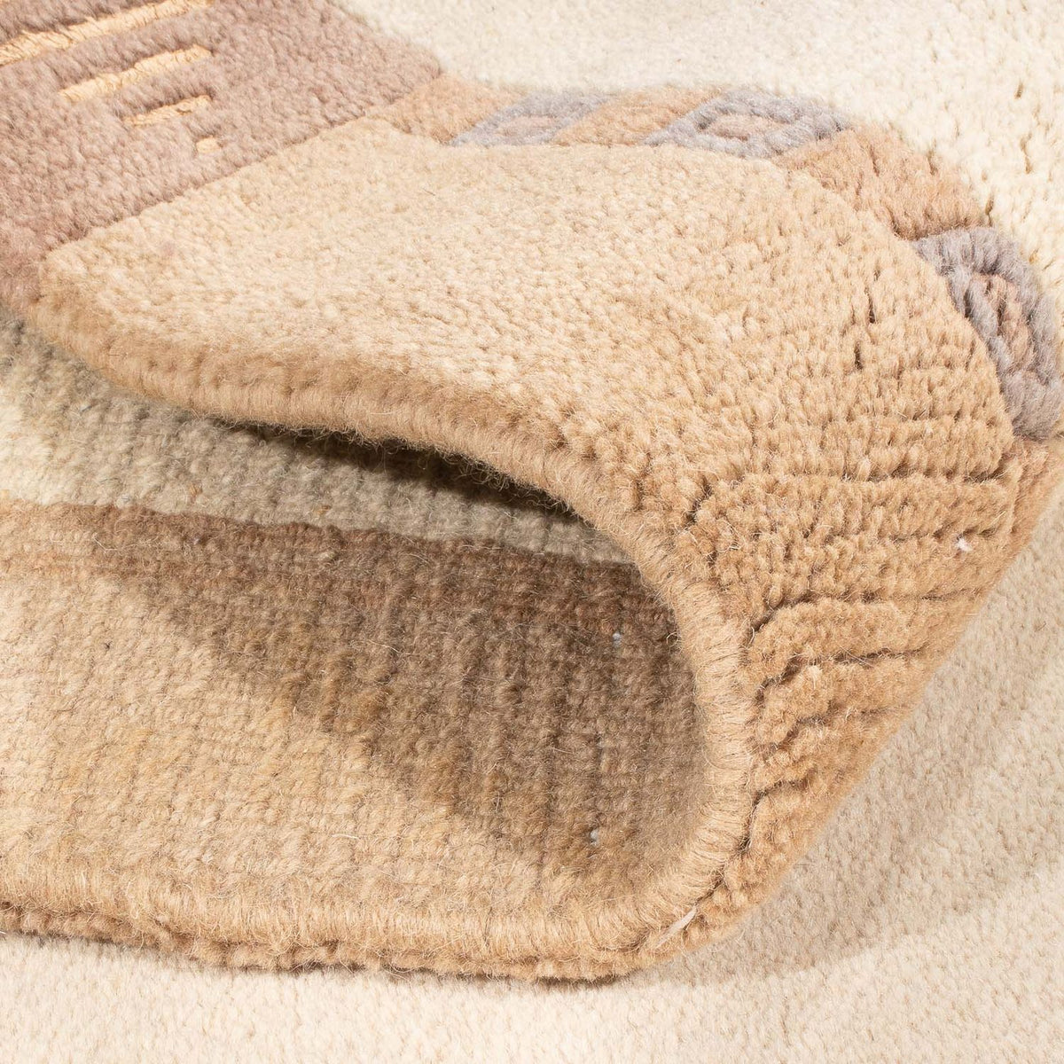 Tapis Népalais - 160 x 90 cm - beige