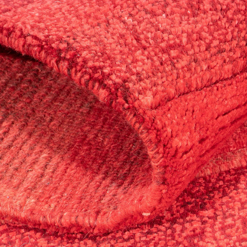 Tapis Népalais - 140 x 72 cm - rouge