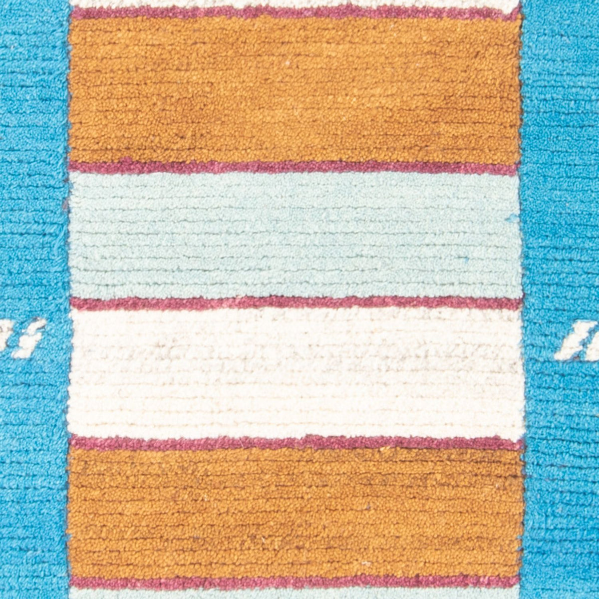 Tapis Népalais - 140 x 70 cm - turquoise
