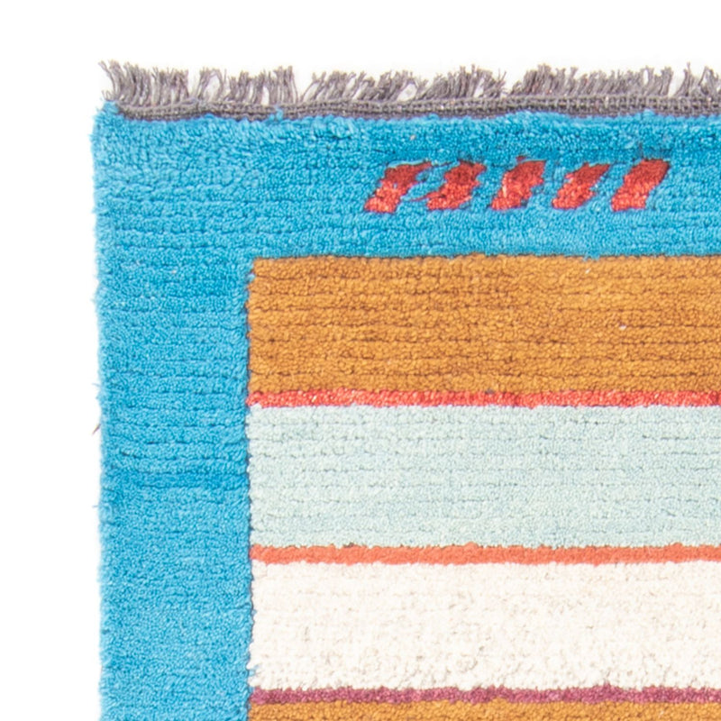 Tapis Népalais - 140 x 70 cm - turquoise