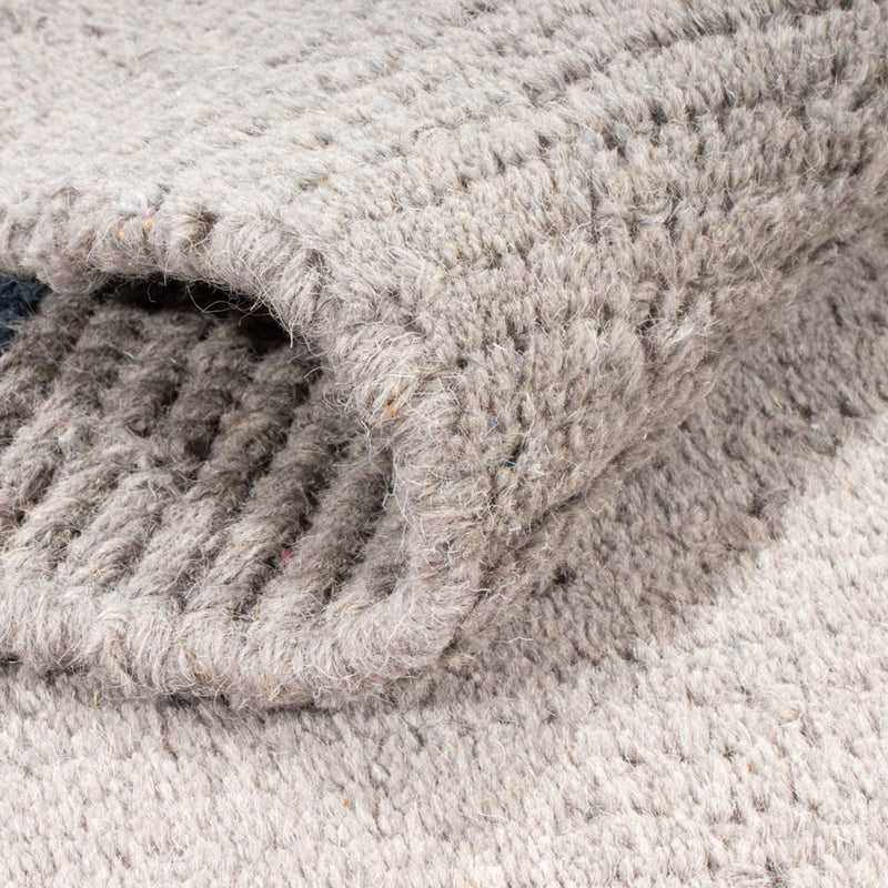 Tapis Népalais - 140 x 70 cm - gris