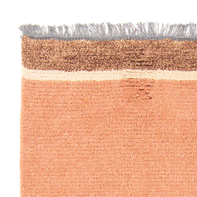 Tapis Népalais - 140 x 70 cm - saumon