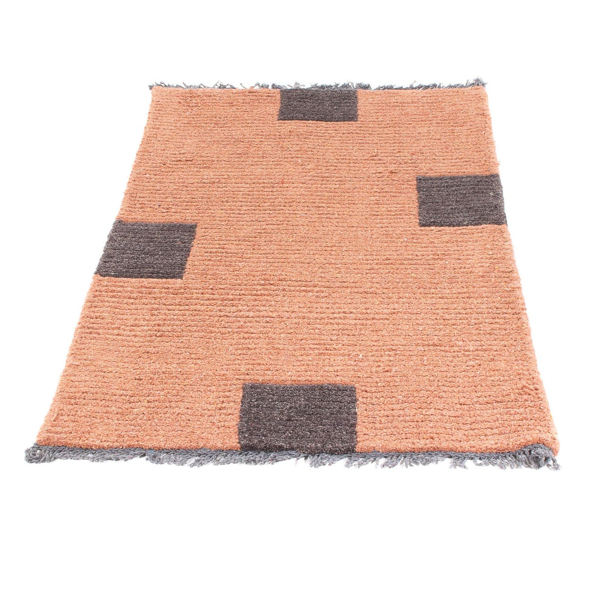 Tapis Népalais - 140 x 70 cm - saumon