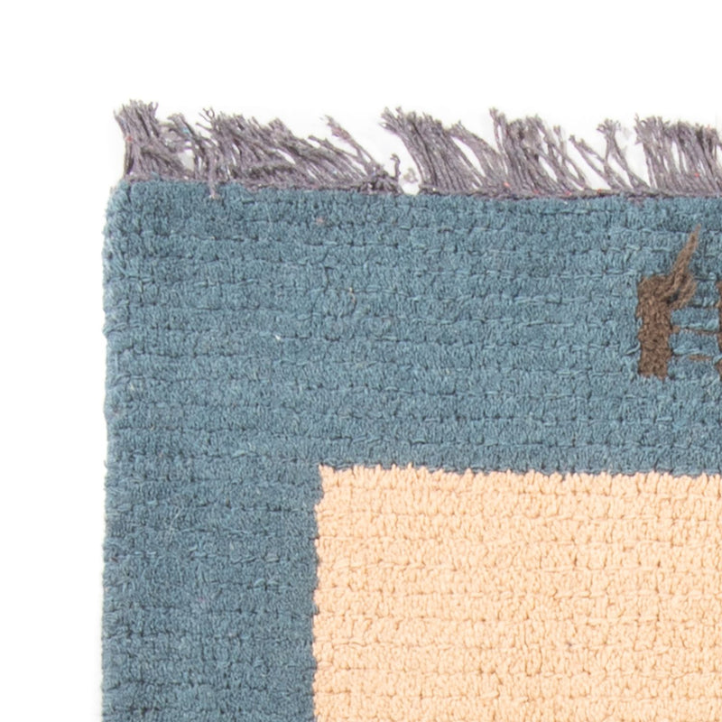 Tapis Népalais - 140 x 70 cm - beige