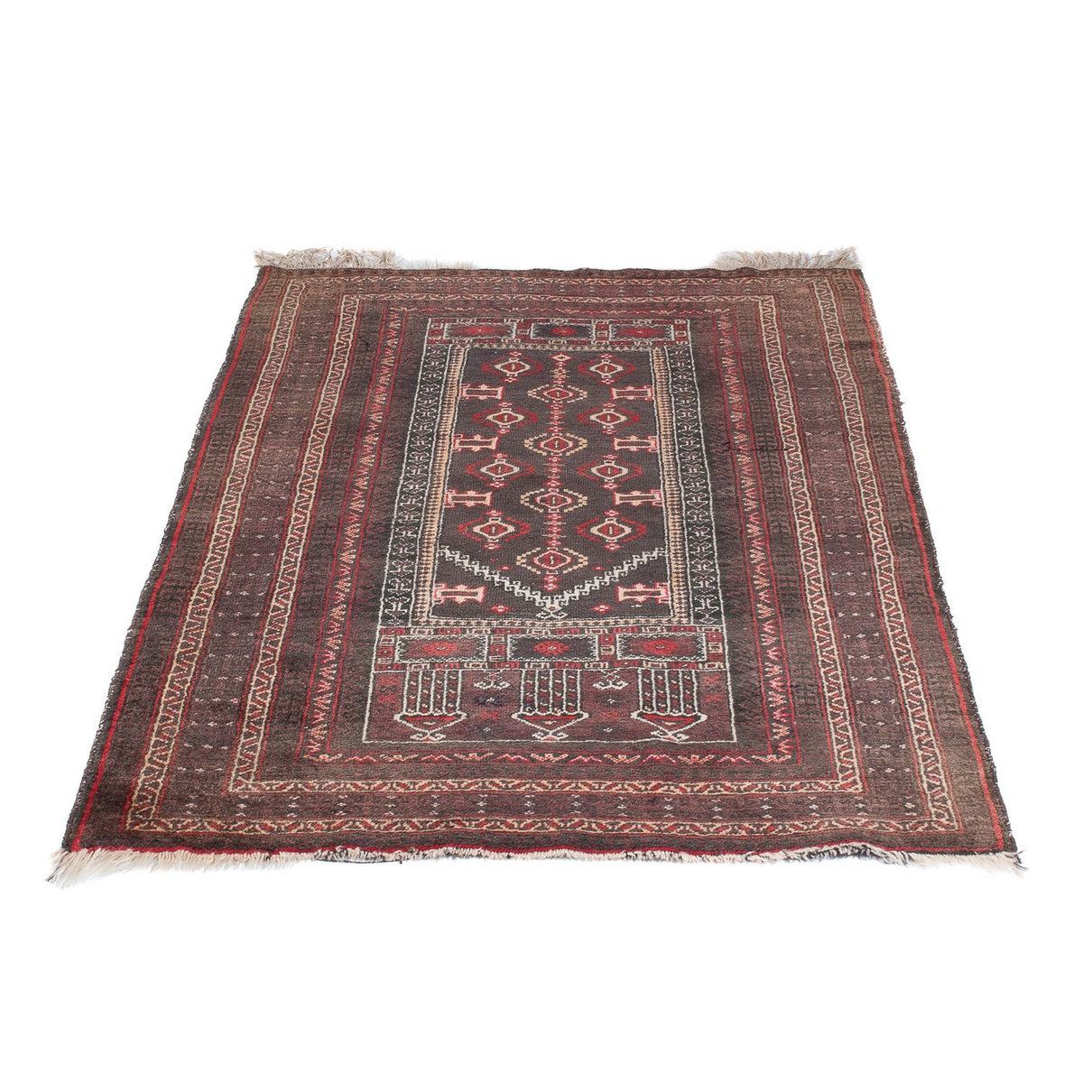 Tapis Belutsch - 136 x 90 cm - multicolore