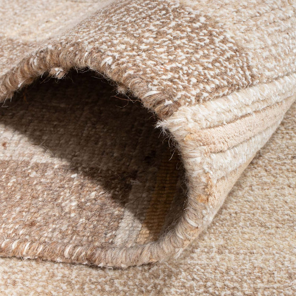 Tapis Népalais - 181 x 116 cm - naturel