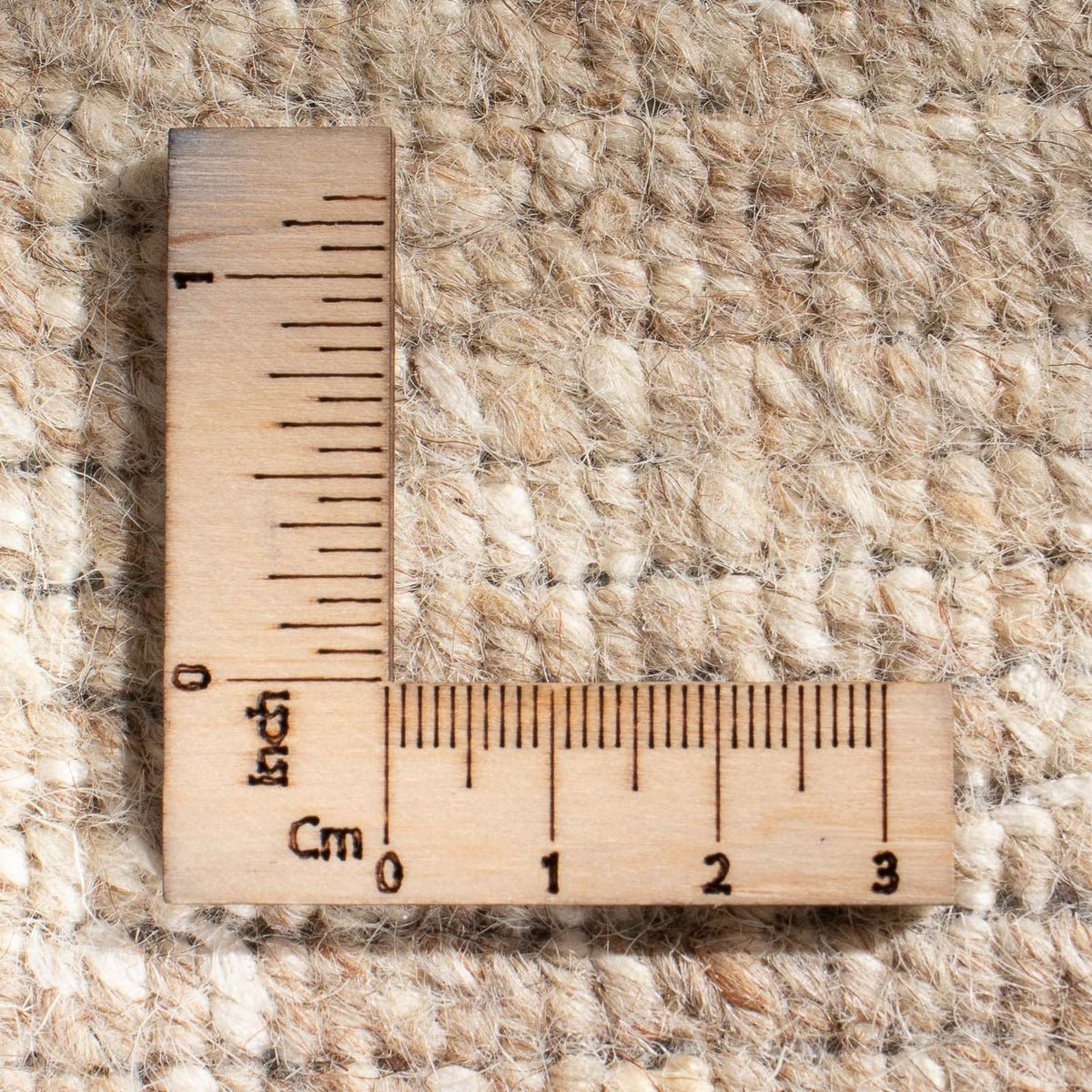 Tapis Népalais - 181 x 116 cm - naturel