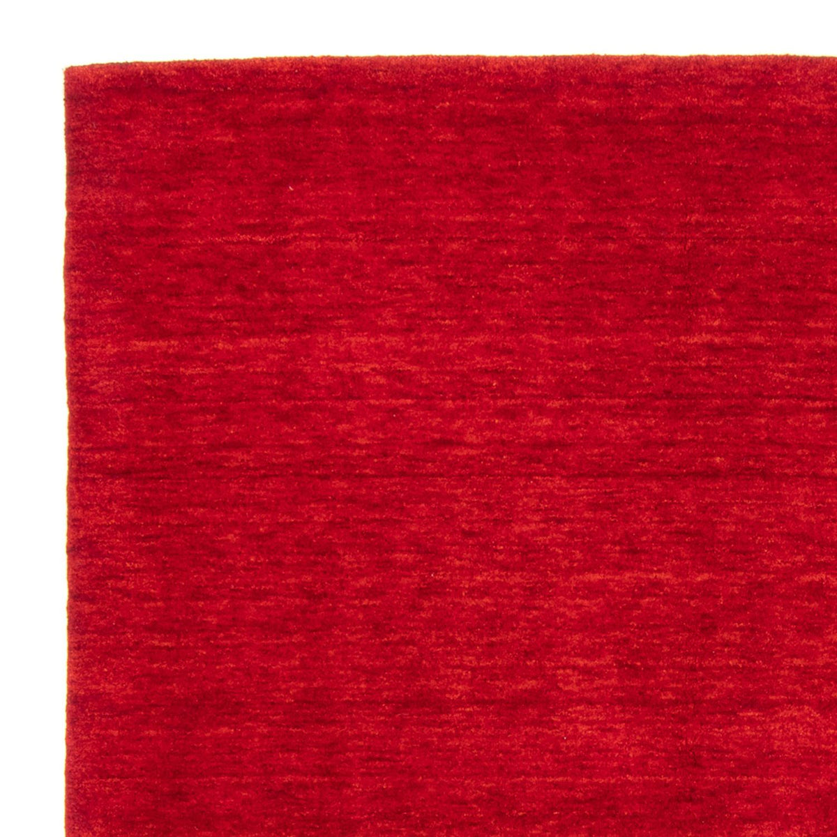 Tapis Gabbeh - Softy carré - 200 x 200 cm - rouge