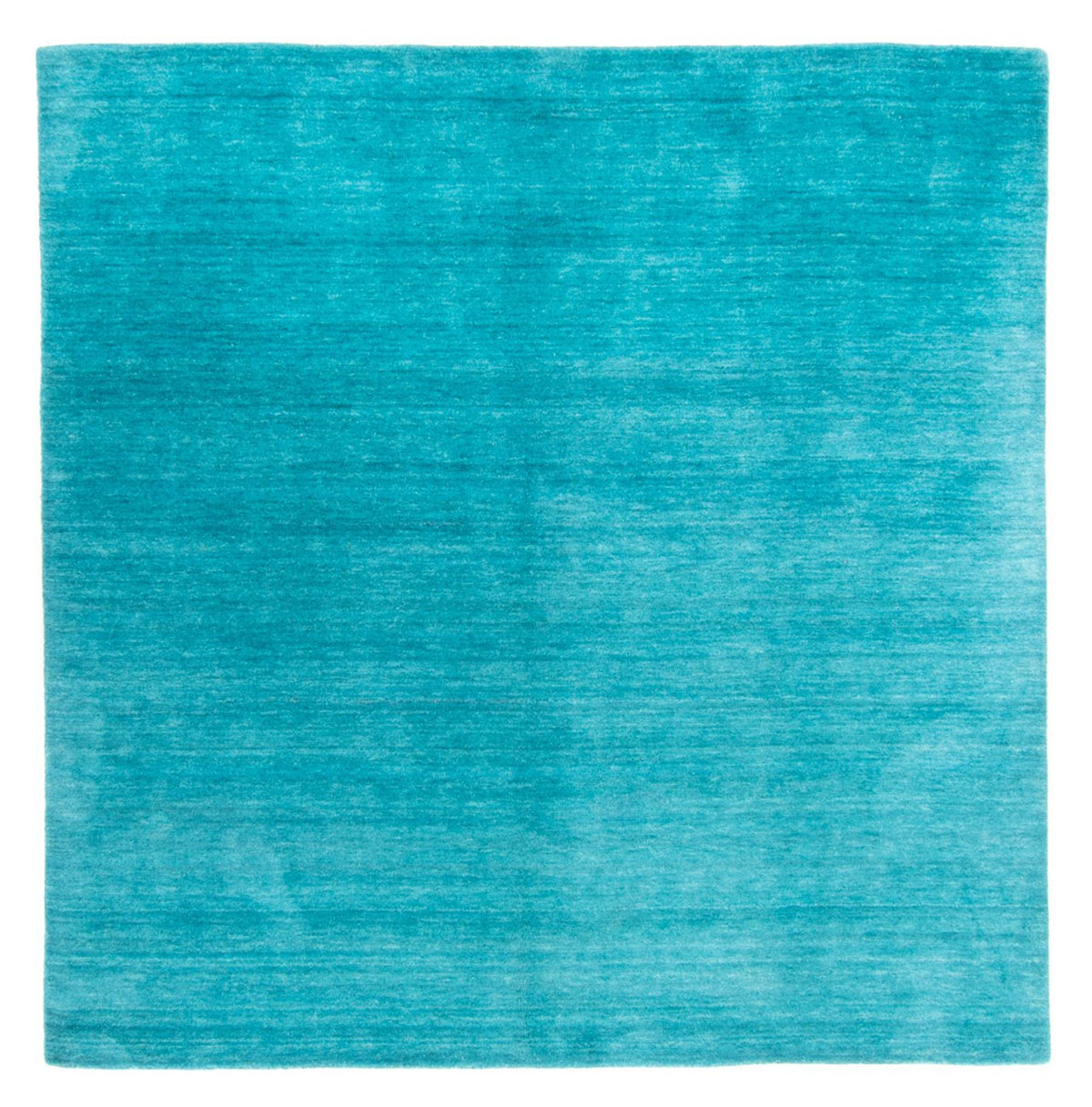 Tapis Gabbeh - Softy carré - 200 x 200 cm - turquoise