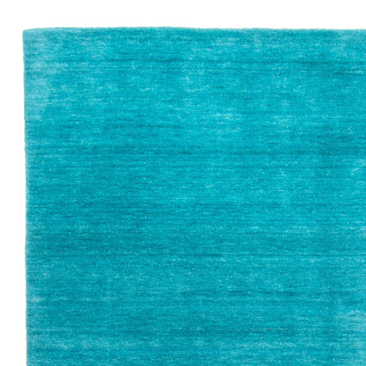 Tapis Gabbeh - Softy carré - 200 x 200 cm - turquoise