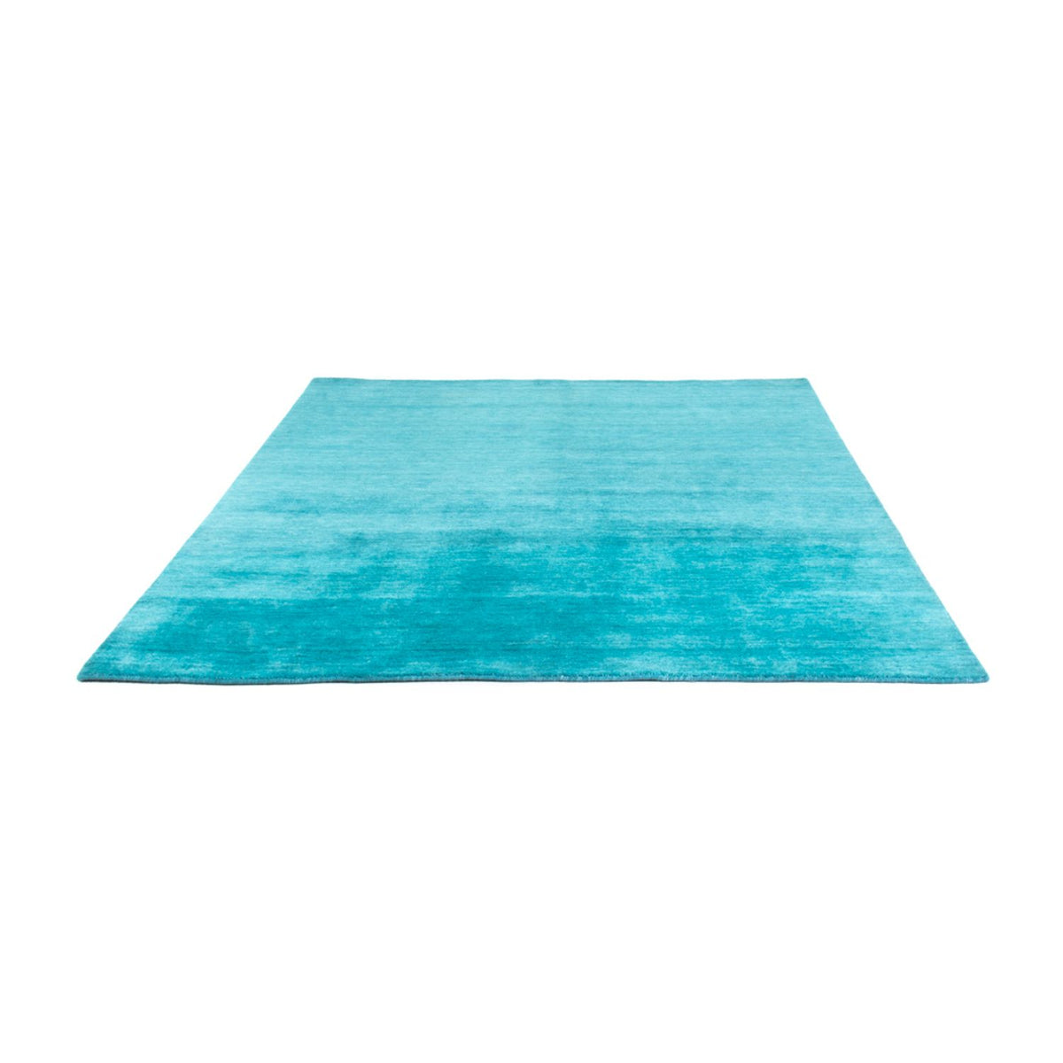 Tapis Gabbeh - Softy carré - 200 x 200 cm - turquoise